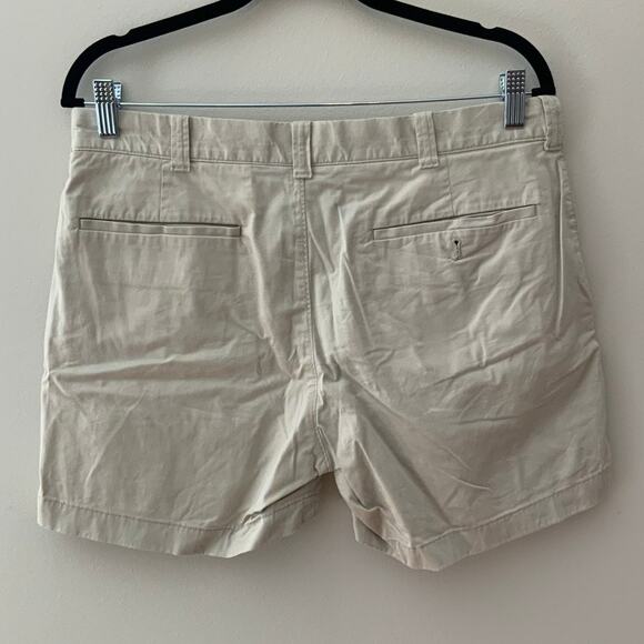 J.Crew Stretch khaki shorts size 32 with 5" inseam - Picture 2 of 4